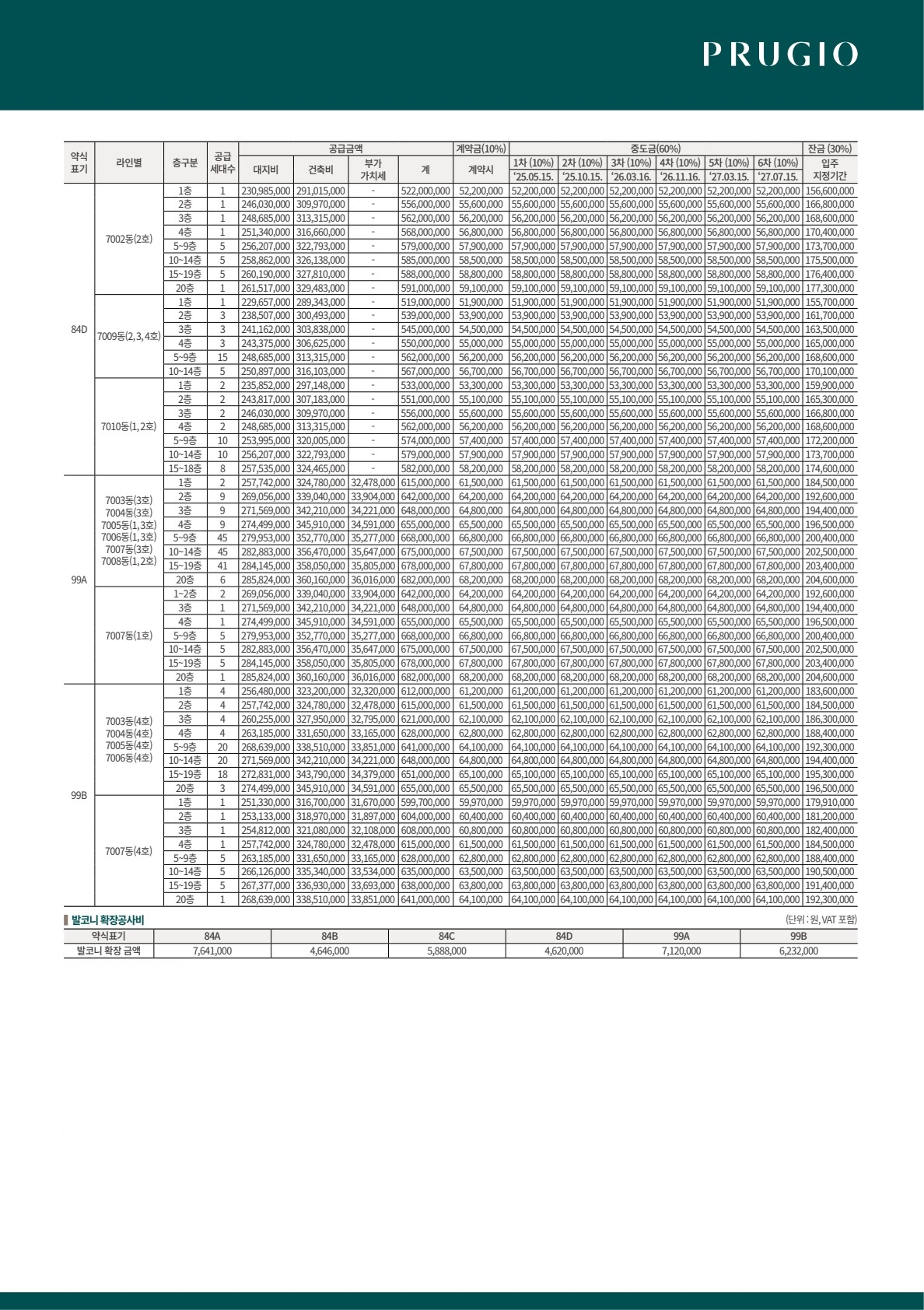 분양안내 1